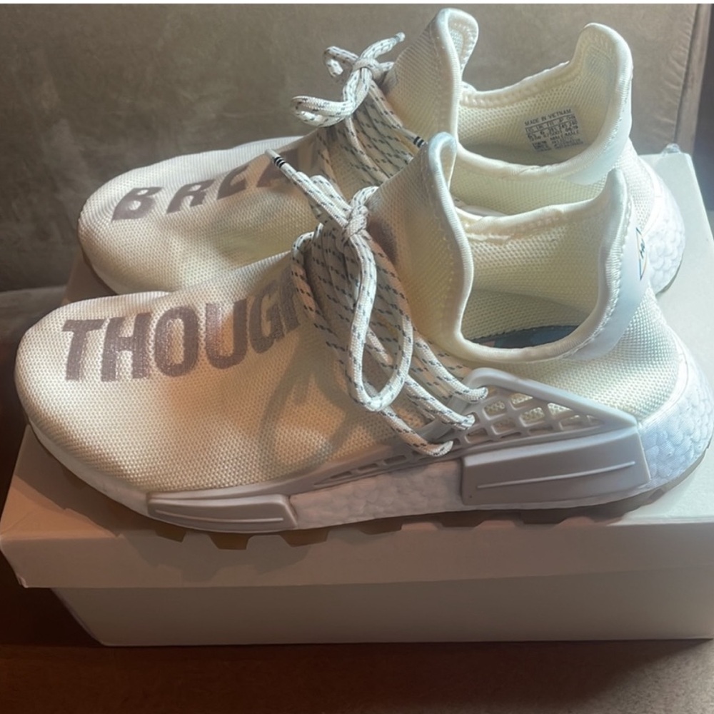 Adidas NMD Hu Trail
Pharrell Now Is Her Time Cream White size 6.5 Men